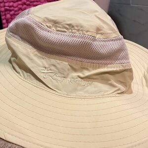 Women's Beige Sun Hat